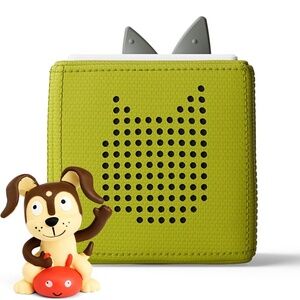 Toniebox 1 Audio Player Starter Set with Playtime Puppy - Green